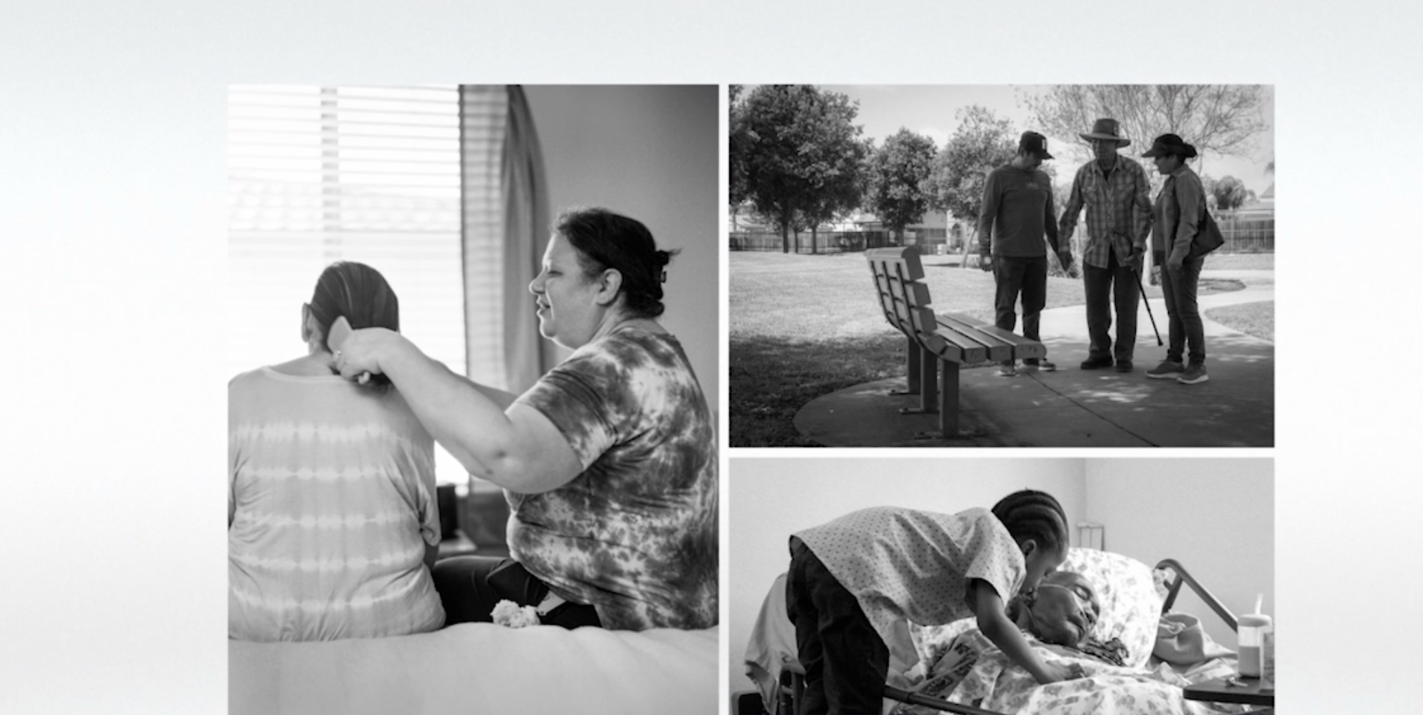Retratos de cuidadores de salud - Alzheimer